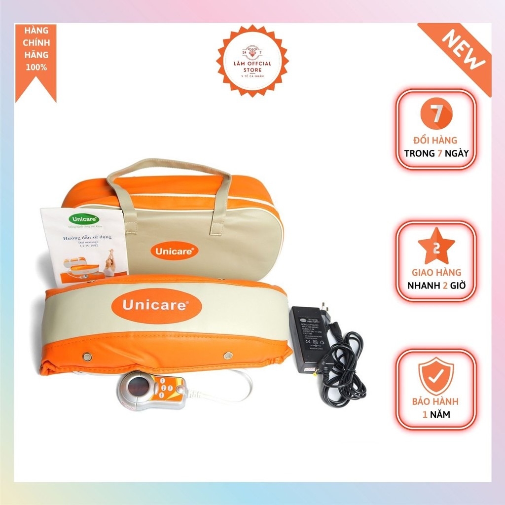 Đai massage bụng Unicare Slimming Belt UCW-1002