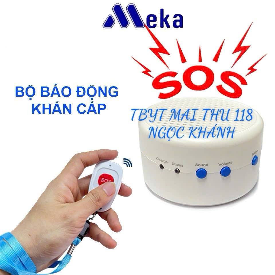 Chuông báo động không dây cho người già, bệnh nhân, người cần chăm sóc đặc biệt...