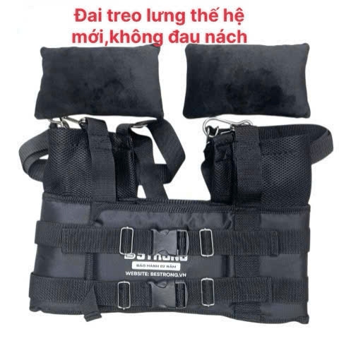  Đai treo xà đơn kéo giãn cột sống