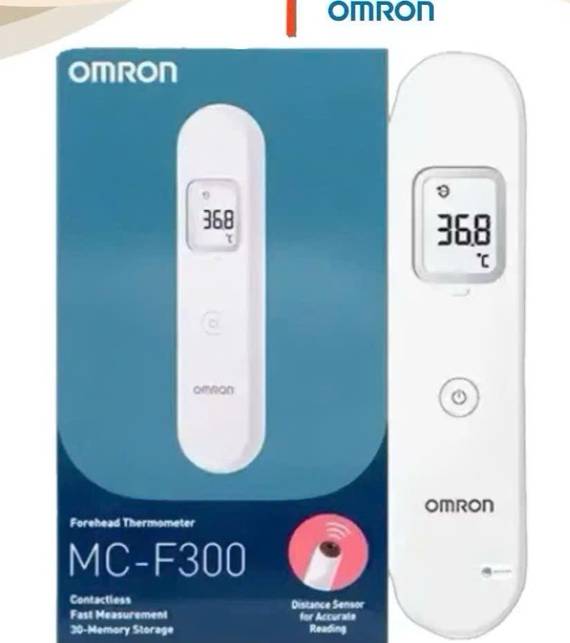 Nhiệt kế điện tử đo trán Omron MC-F300